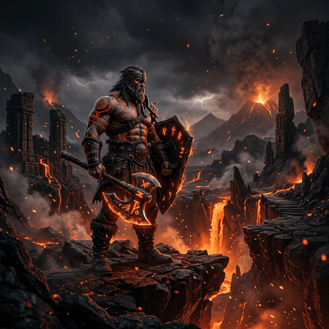 Volcanic Fissure Berserker